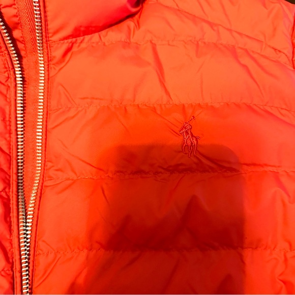 POLO|Ralph Lauren-Water Repellent Puffer Jacket in, “Brilliant Red”, Size XL,NWT - Picture 3 of 15